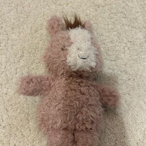 Mini Horse Jelly Cat Pink Fluffy Plush Toy